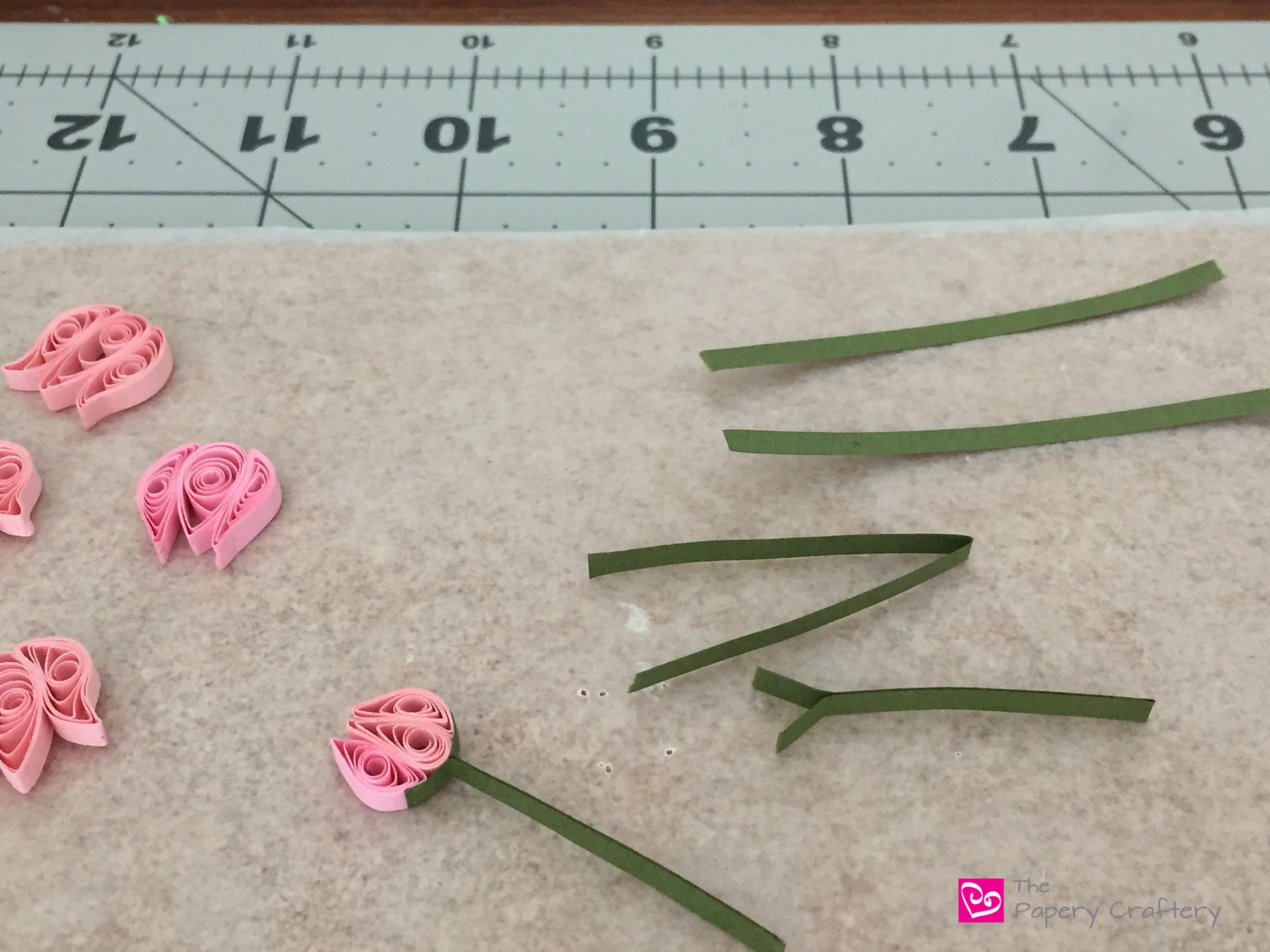 How to Make 3 Quilling Paper Flower Buds - The Papery Craftery
